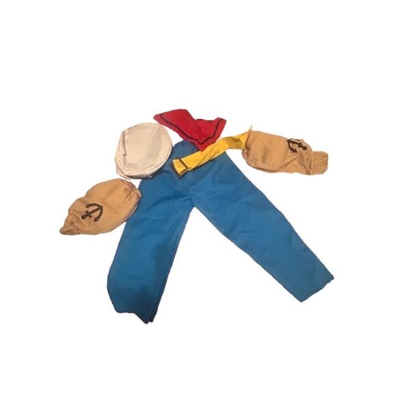 TODDLER POPEYE COSTUME - 3T - 4T - Picture 3 of 9